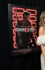 SAMARA WEAVING at Snake Eyes: G.I. Joe Origins Comic-Con Fans First LA Screening in Hollywood 07/21/2021