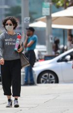 SARA GILBERT and LINDA PERRY Out in West Hollywood 07/10/2001