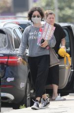 SARA GILBERT and LINDA PERRY Out in West Hollywood 07/10/2001