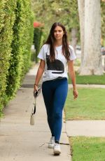 SARA SAMPAIO Arrives at Pilates Class in West Hollywood 07/13/2021