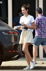 SARA SAMPAIO at a Covid-19 Testing Site in Los Angeles 07/13/2021