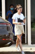 SARA SAMPAIO at a Covid-19 Testing Site in Los Angeles 07/13/2021