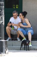 SARAH SILVERMAN and Rory Albanese Out Kissing in New York 07/05/2021