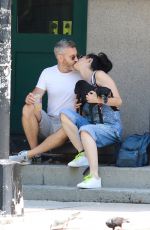 SARAH SILVERMAN and Rory Albanese Out Kissing in New York 07/05/2021