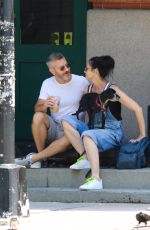 SARAH SILVERMAN and Rory Albanese Out Kissing in New York 07/05/2021