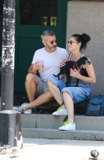 SARAH SILVERMAN and Rory Albanese Out Kissing in New York 07/05/2021