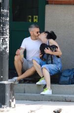SARAH SILVERMAN and Rory Albanese Out Kissing in New York 07/05/2021