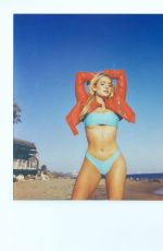 SAXON SHARBINO at a Photoshoot, July 2021