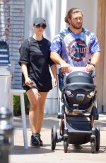 SCHEANA SHAY and Brock Davies at The Grove in Los Angeles 07/13/2021