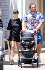 SCHEANA SHAY and Brock Davies at The Grove in Los Angeles 07/13/2021