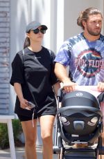 SCHEANA SHAY and Brock Davies at The Grove in Los Angeles 07/13/2021