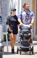 SCHEANA SHAY and Brock Davies at The Grove in Los Angeles 07/13/2021
