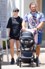 SCHEANA SHAY and Brock Davies at The Grove in Los Angeles 07/13/2021