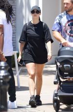 SCHEANA SHAY and Brock Davies at The Grove in Los Angeles 07/13/2021