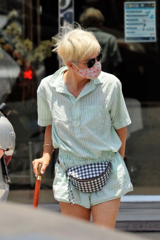 SELMA BLAIR at a Nail Salon in Studio City 06/16/2021