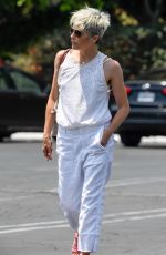 SELMA BLAIR Out for Lunch at Fred Segal in West Hollywood 07/12/2021