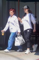 SHARON and AIMEE OSBOURNE Out on Melrose Ave in West Hollywood 07/07/2021