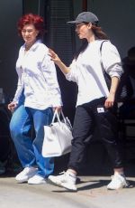 SHARON and AIMEE OSBOURNE Out on Melrose Ave in West Hollywood 07/07/2021