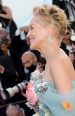 SHARON STONE at A Felesegam Tortenete Screening at 74th Cannes Film Festival 07/14/2021