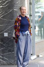 SHARON STONE Out at Madison Avenue in New York 06/18/2021