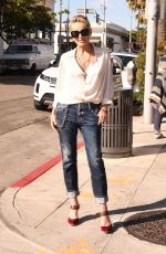 SHARON STONE Shopping at Optometrix in Beverly Hills 07/02/2021