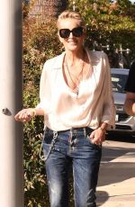 SHARON STONE Shopping at Optometrix in Beverly Hills 07/02/2021