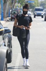 SHAY MITCHELL Leaves a Gym Session in West Hollywood 07/30/2021