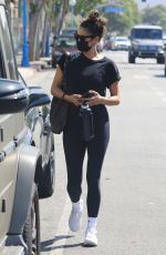 SHAY MITCHELL Leaves a Gym Session in West Hollywood 07/30/2021