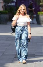 SIAN WELBY Leaves Capital FM in London 07/19/2021