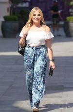 SIAN WELBY Leaves Capital FM in London 07/19/2021