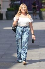 SIAN WELBY Leaves Capital FM in London 07/19/2021