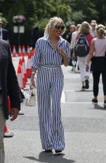 SIENNA MILLER Arrivves at Wimbledon in London 07/05/2021