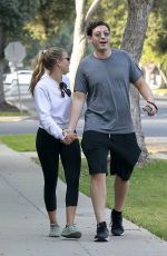 SOFIA RICHIE and Elliot Grainge Out in Beverly Hills 07/12/2021