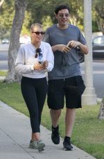 SOFIA RICHIE and Elliot Grainge Out in Beverly Hills 07/12/2021