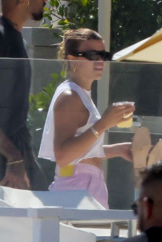 SOFIA RICHIE Celebrates 4th of July with Her Boyfriend Elliot Grainge in Malibu 07/04/2021