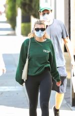 SOFIA RICHIE Leaves a Hair Salon in Bevverly Hills 07/29/2021