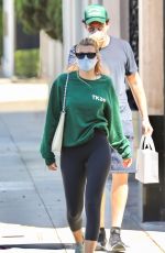 SOFIA RICHIE Leaves a Hair Salon in Bevverly Hills 07/29/2021