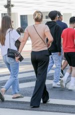 SOFIA RICHIE Out Shopping with a Friend at Saint Laurent in Beverly Hills 07/07/2021