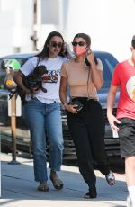 SOFIA RICHIE Out Shopping with a Friend at Saint Laurent in Beverly Hills 07/07/2021