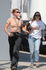 SOFIA RICHIE Out Shopping with a Friend at Saint Laurent in Beverly Hills 07/07/2021