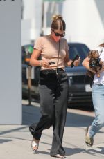 SOFIA RICHIE Out Shopping with a Friend at Saint Laurent in Beverly Hills 07/07/2021