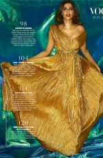 SONAM KAPOOR in Vogue Magazine, India August 2021