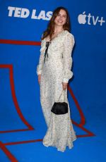 SOPHIA BUSH at Ted Lasso Season 2 Premiere in West Hollywood 7/15/2021