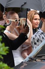 SOPHIE TURNER and Joe Jonas Leaves Their Hotel at Paris Fashion Week 07/06/2021