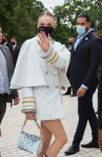 SOPHIE TURNER at Louis Vuitton Parfum Dinner at Foundation Louis Vuitton in Paris 07/05/2021