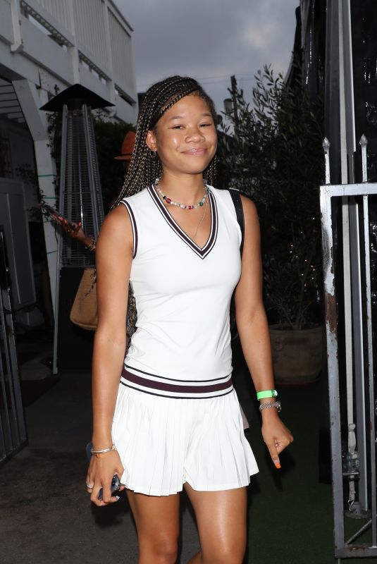 STORM REID at Giorgio Baldi in Santa Monica 07/18/2021