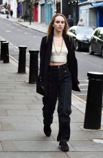 SUKI WATERHOUSE Out on Portobello Road in London 07/04/2021