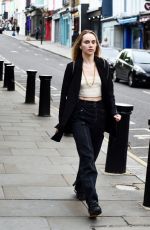 SUKI WATERHOUSE Out on Portobello Road in London 07/04/2021