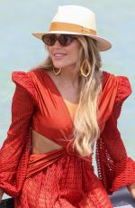 SYLVIE MEIS at a Boat in Saint Tropez 07/21/2021