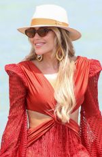 SYLVIE MEIS at a Boat in Saint Tropez 07/21/2021
